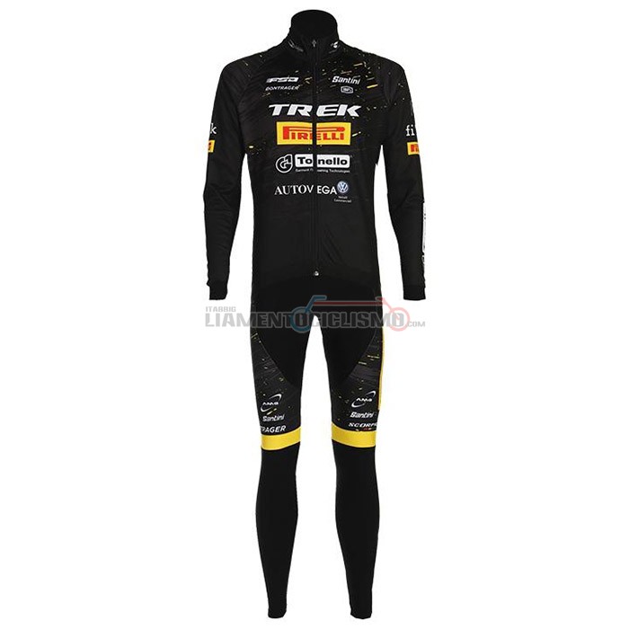 Abbigliamento Ciclismo Trek Selle San Marco Manica Lunga 2020 Nero